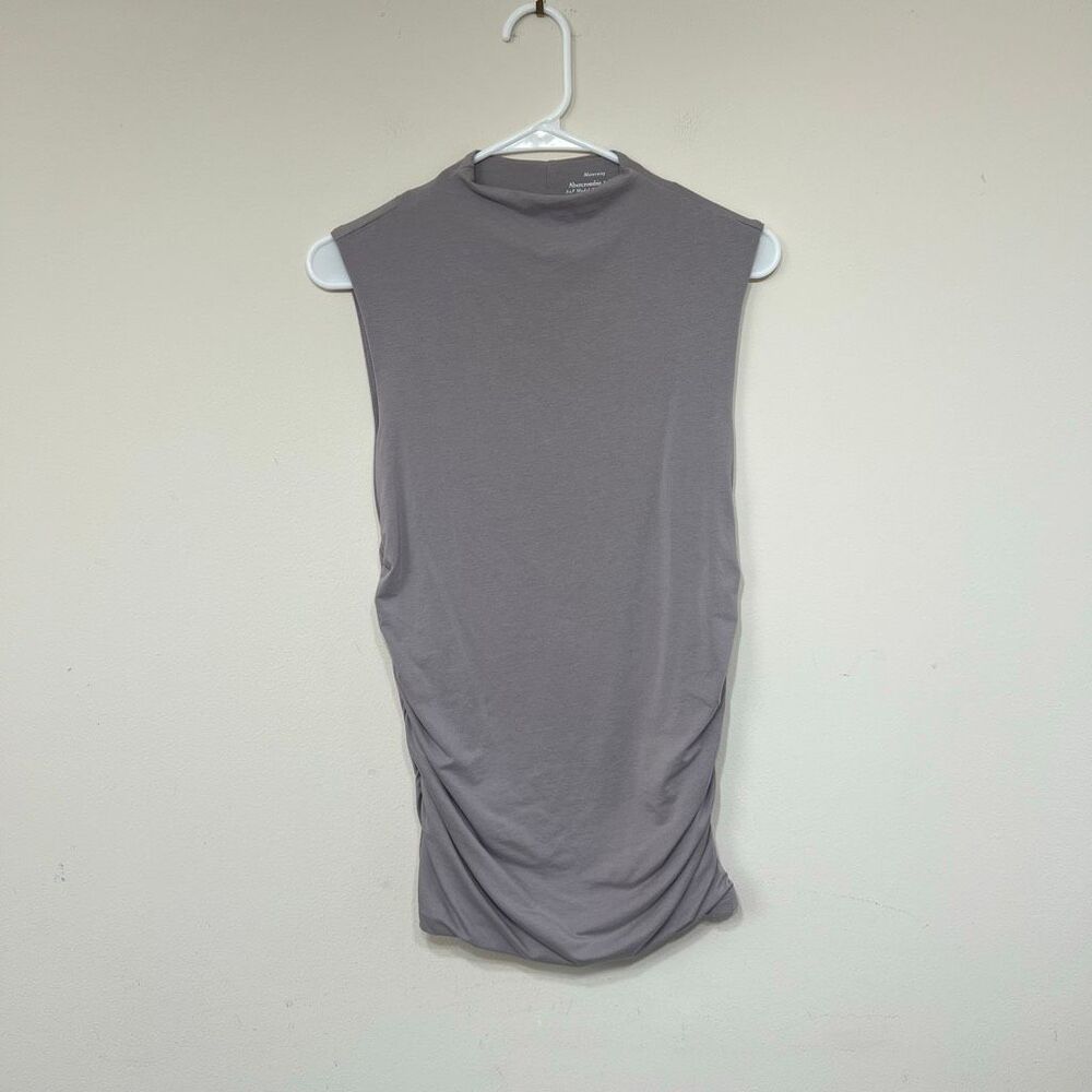 Abercrombie & Fitch Maternity High Neck Sleeveless Blouse XS Women